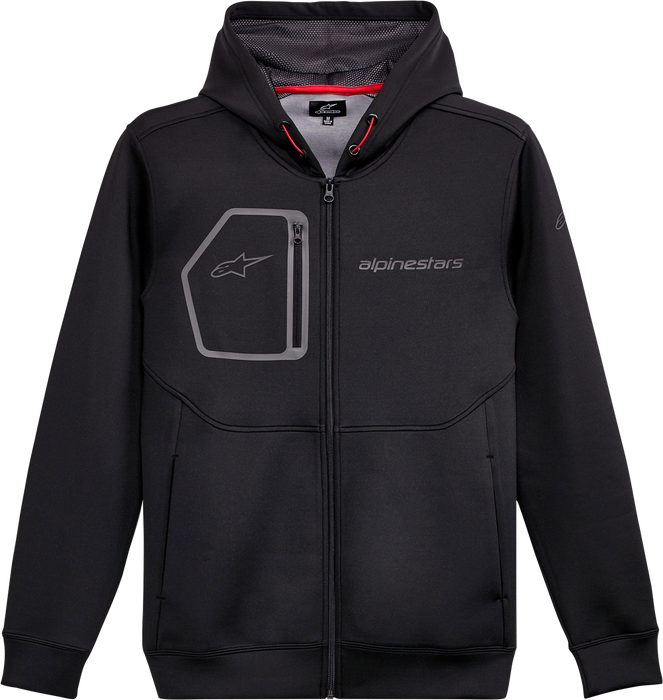 Alpinestars Convex Mens Zip Up Hoody Black LG