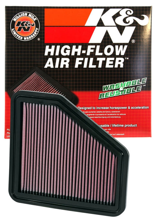K&N 33-2326 Air Panel Filter for TOY AVALON 05-10, CAMRY 07-10 LEX ES350 07-09, SCION XB 08-10