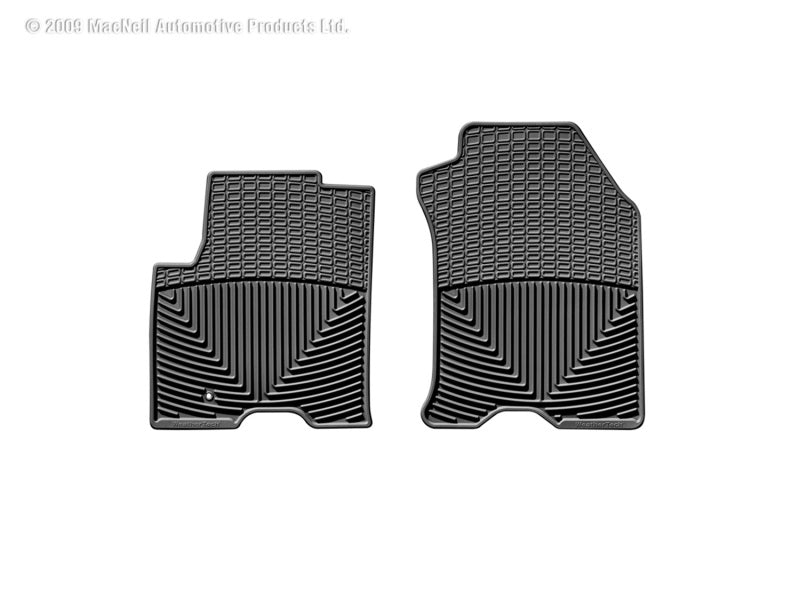 WeatherTech 09-11 Ford Focus Front Rubber Mats Black W98