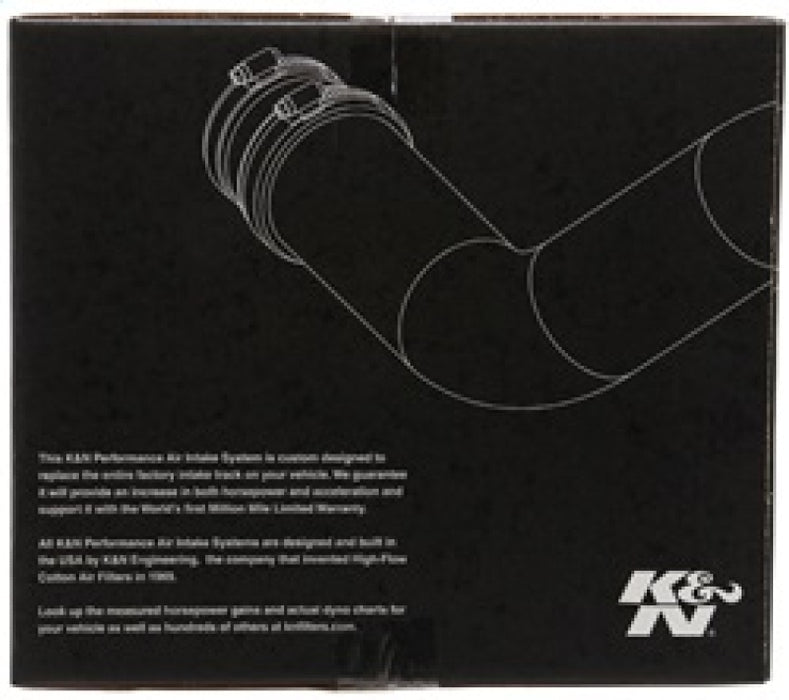 K&N 77-1558KP Performance Intake Kit for DODGE/MITSUBISHI DAKOTA/RAIDER, V6-3.7L, 07-08