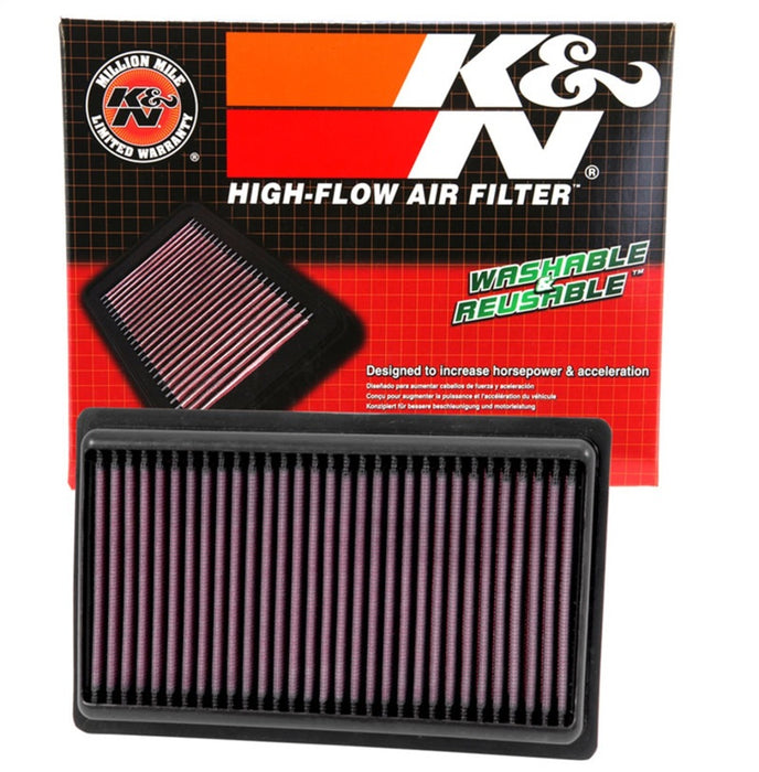 K&N 33-5014 Air Panel Filter for INFINITI Q50 V6-3.5L F/I, 2014-2018