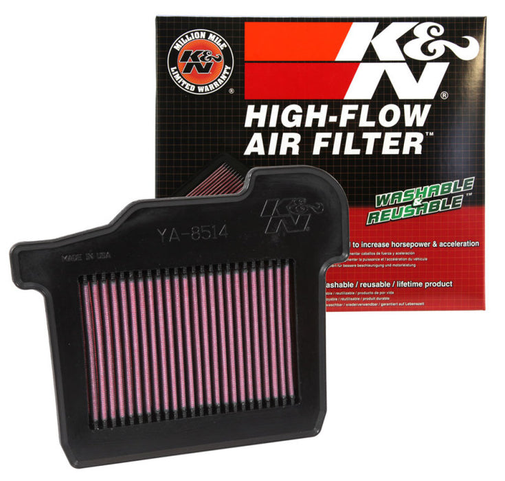 K&N YA-8514 Air Filter for YAMAHA MT-09 14-20/NIKEN 18-19/TRACER 17-19/XSR900 16-20