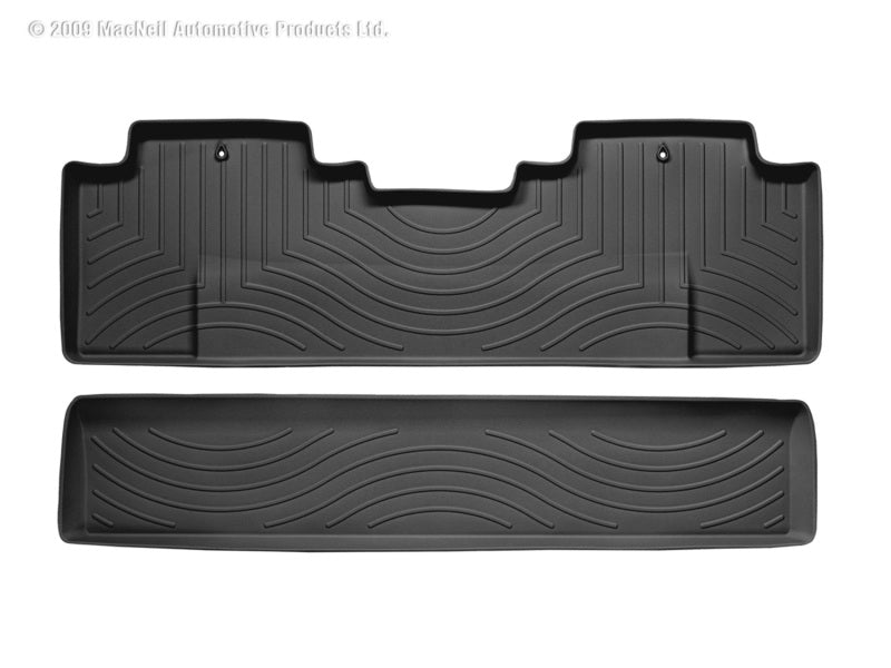 WeatherTech 06+ Honda Ridgeline Rear FloorLiner Black 440502