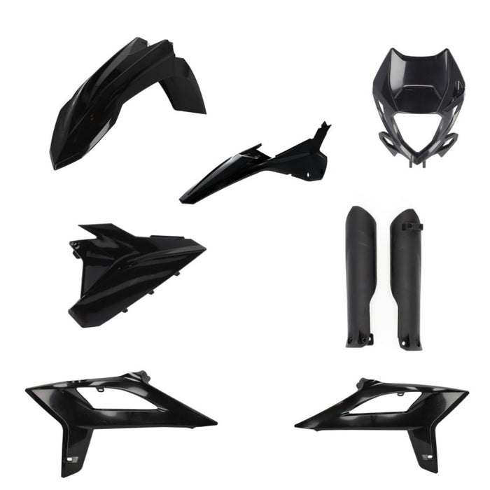 Acerbis Black Complete Plastic Body Kit (2936260001)
