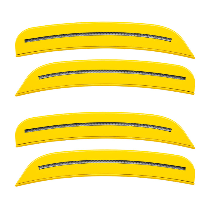 Oracle 15-21 Compatible with Dodge Charger Concept Sidemarker Set Clear Yellow Jacket (PY4) 9880-PY4-C