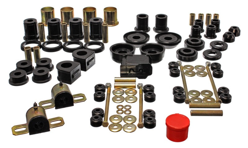 Energy Suspension 93-02 Chevrolet Camaro Black Hyper-flex Master Bushing Set 3.18130G