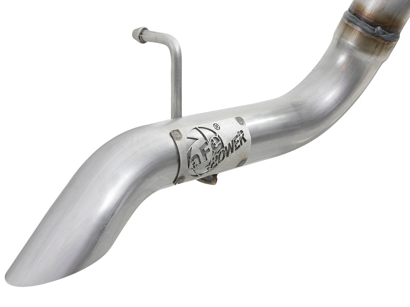 aFe MACH Force-Xp 2.5in 409 SS Catback High-Tuck Exhaust 18-21 compatible with Jeep Wrangler (JL) 3.6L 4-Door 49-48065-1