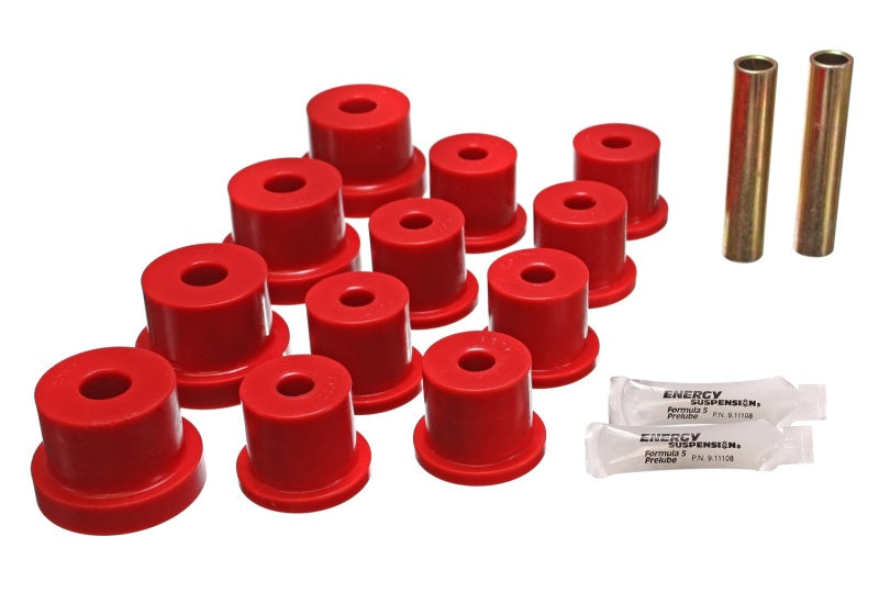 Energy Suspension Nova Mono Leaf Spring Bushings Red 3.2122R