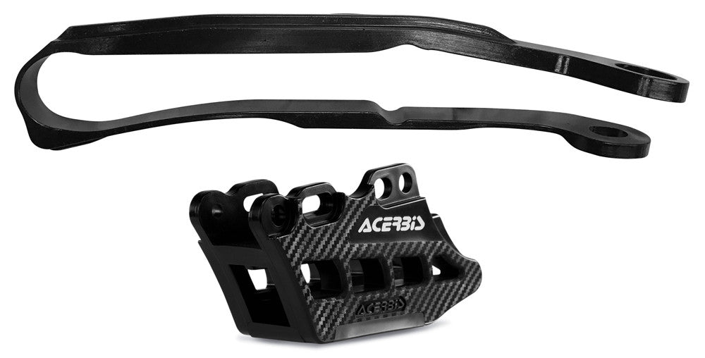 Acerbis Chain Guide/Slider Kit 2.0 (Black) for 17-18 Kawasaki KX250F