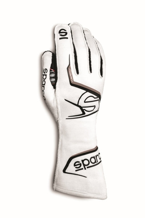 Sparco Glove Arrow 13 WHT/BLK 00131413BINR