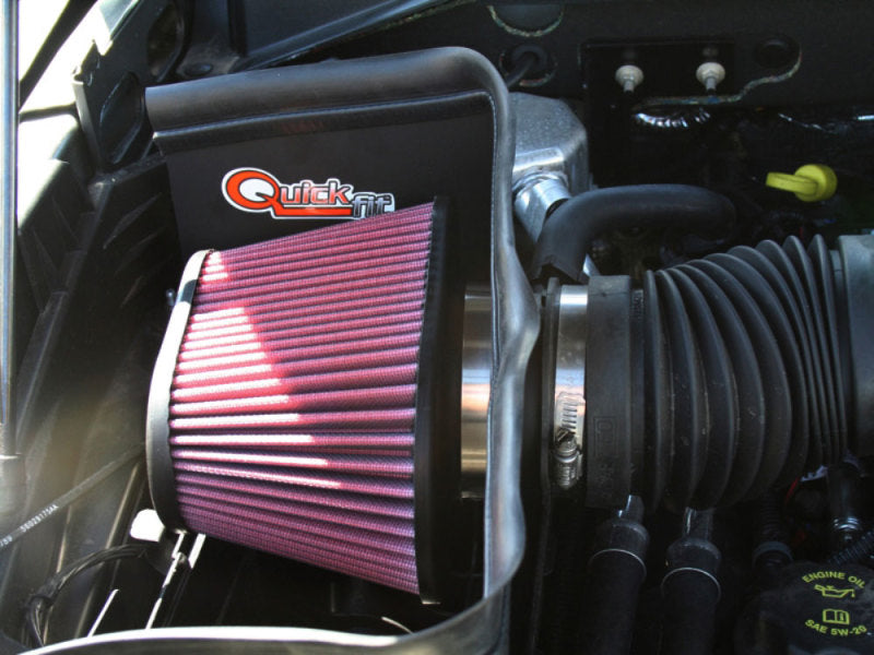 Airaid Cold Air Intake System By K&N: Increased Horsepower, Cotton Oil Filter: Compatible With 2005-2011 Dodge/Ram/Mitsubishi (Dakota, Raider) Air- 300-165
