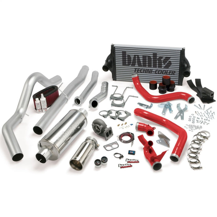 Banks Power 94-97 Ford 7.3L CCLB Man PowerPack System SS Single Exhaust w/ Chrome Tip 46361