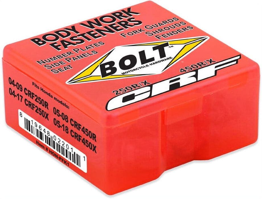 Bolt MC Hardware HON-PFK1 Full Plastic Fastener Kit