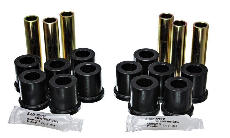 Energy Suspension 73-79 Ford F-100/F-150 2WD Black Rear Leaf Spring Bushing Set 4.2116G