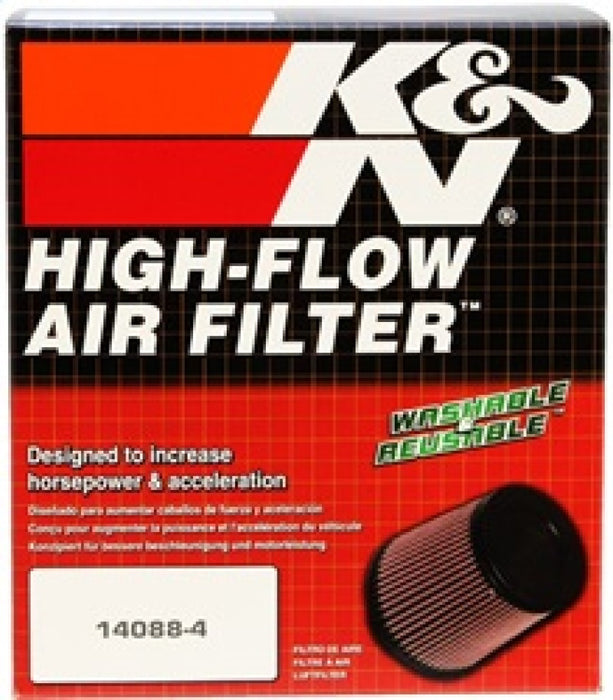 K&N Universal Clamp-On Air Filter: High Performance, Premium, Replacement Engine Filter: Flange Diameter: 2.375 In, Filter Height: 6.75 In, Flange Length: 0.375 In, Shape: Oval Straight, RU-4710