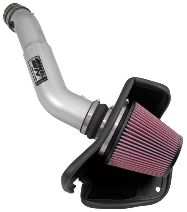 K&N 2016 compatible with Jeep Grand Cherokee V6-3.6L Performance Intake Kit 77-1572KS