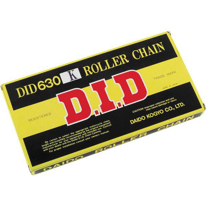 D.I.D 520X108RB 520 Standard Series Non O-Ring Chain 108 Links Natural