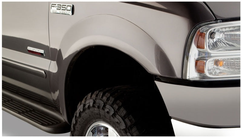 Bushwacker 99-07 Ford F-250 Super Duty Extend-A-Fender Style Flares 2pc Black 20075-02