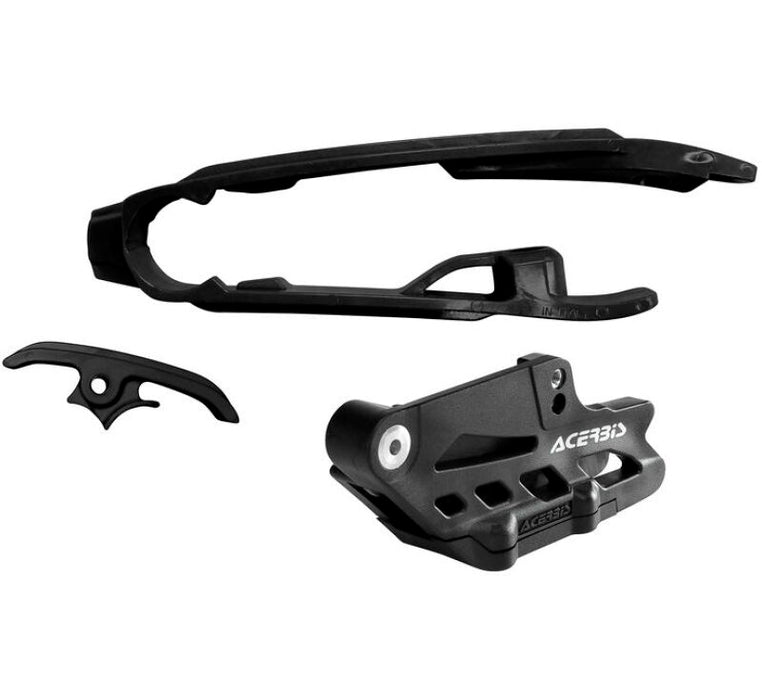 Acerbis Chain Guide and Slider Kit Black For TM, Husqvarna, KTM