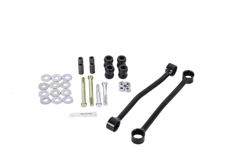 Hellwig 7973 End Link - Front - Stock Height - Rubber Bushings / Sleeves - Steel - Black Powder Coat Fits select: 1999-2004 FORD F250, 1999-2004 FORD F350