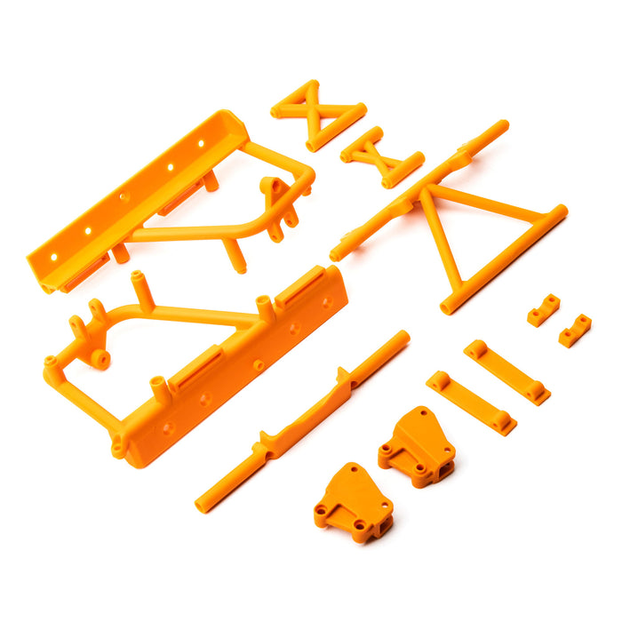 Axial Cage Supports Battery Tray Orange RBX10 AXI231029 Elec Car/Truck Replacement Parts