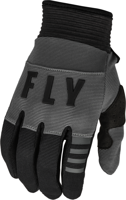 Fly Racing 2023 Youth F-16 Gloves (Dark Grey/Black, Youth Small)