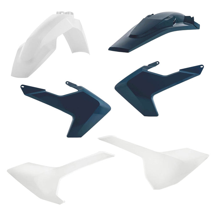 Acerbis White Complete Plastic Body Kit (2462615135)
