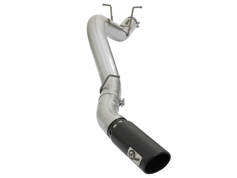 aFe ATLAS 5in DPF-Back Aluminized Steel Exhaust System GM Diesel Trucks 2017 V8 6.6L (td) L5P 49-04085-B