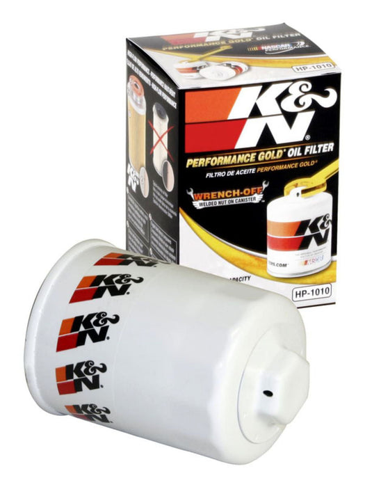 K&N Premium HP-1010 Motor Oil Filter(Designed to Protect your Engine), Fits Select ACURA/Honda/Mitsubishi/Compatible with Nissan Vehicle Models Fits select: 2002-2023 HONDA CR-V, 2005-2023 HONDA CIVIC