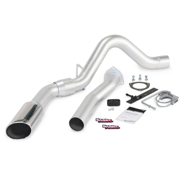Banks Power 07-10 Chevy 6.6L LMM ECSB-CCLB Monster Exhaust System SS Single Exhaust w/ Chrome Tip 47784