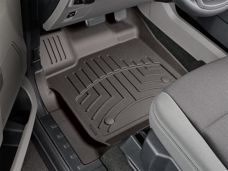 WeatherTech 2017+ Ford F-250/F-350/F-450/F-550 SuperCab/SuperCrew Front Floorliner HP Cocoa 4710121IM