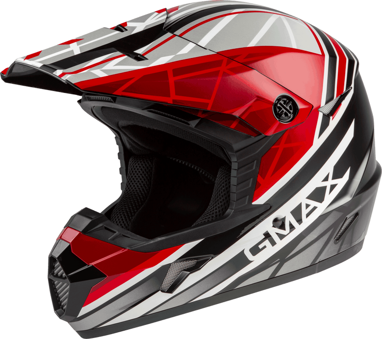 GMAX MX-46 Mega DOT Approved Full-Face Motorcycle Helmet for Off Road Riding and Racing