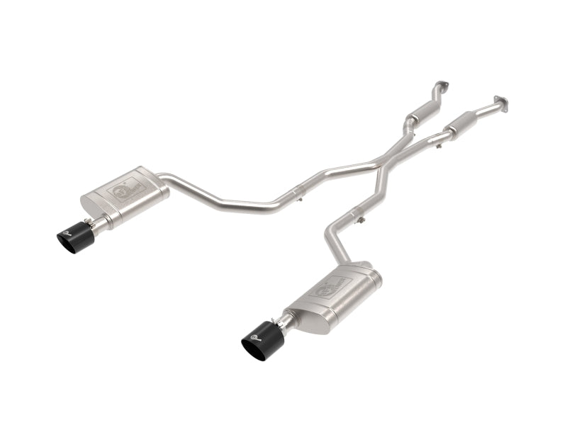 aFe 11-21 Compatible with Dodge Durango V6-3.6L / V8-5.7L MACH Force-Xp 304 SS Cat-Back Exhaust System w/ Black Tip 49-32086-B