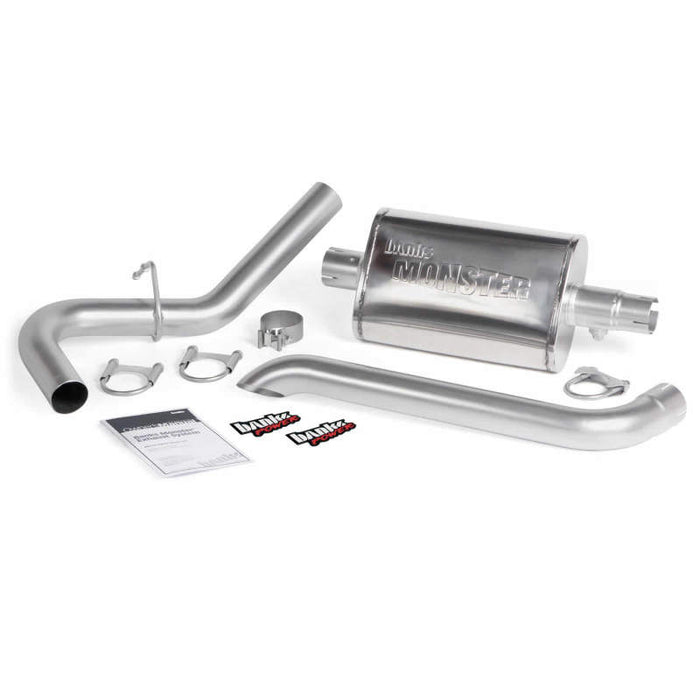 Banks Power 87-01 compatible with Jeep 4.0L Cherokee Monster Exhaust System 51360