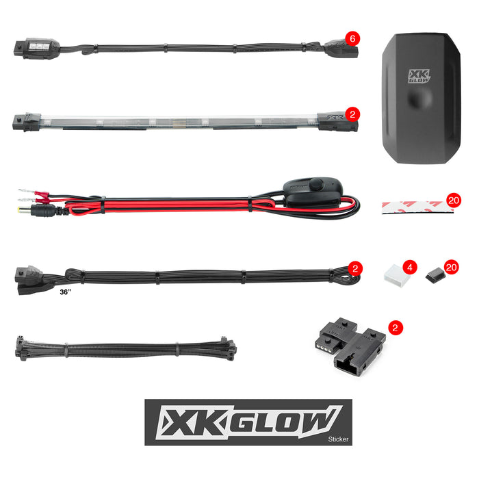 XKGLOW KS-Moto-Mini Accessory Light Kits