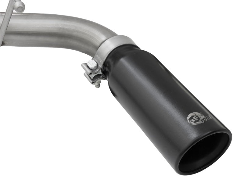 aFe MACHForce XP 2-1/2in 304 SS Cat Back Exhaust w/ Black Tips 2001-2016 Compatible with Nissan Patrol (Y61) 4.8L 49-36121-B