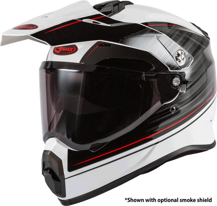 AT-21 Adventure Raley Helmet White/Grey/RED XS