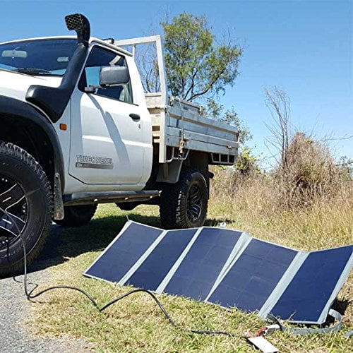 Dobinsons 4X4 130 Watt Folding Solar Panel Kit With Mppt Charging Module EA80-3843K