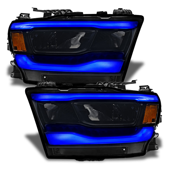 Oracle 19-21 Dodge RAM 1500 Headlight DRL Upgrade Kit Colorshift-Simple CNTLR Fits select: 2019-2021 RAM 1500 BIG HORN/LONE STAR