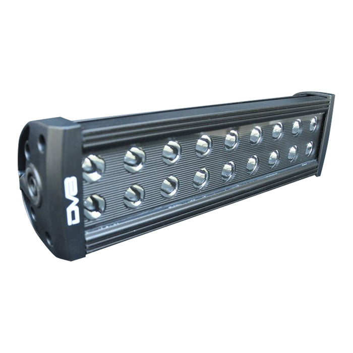 Dv8 Offroad Br12E72W3W 12 In. Dual Row Led Light Bar; Black Face12 In. Dual Row Led Light Bar; Black Face BR12E72W3W