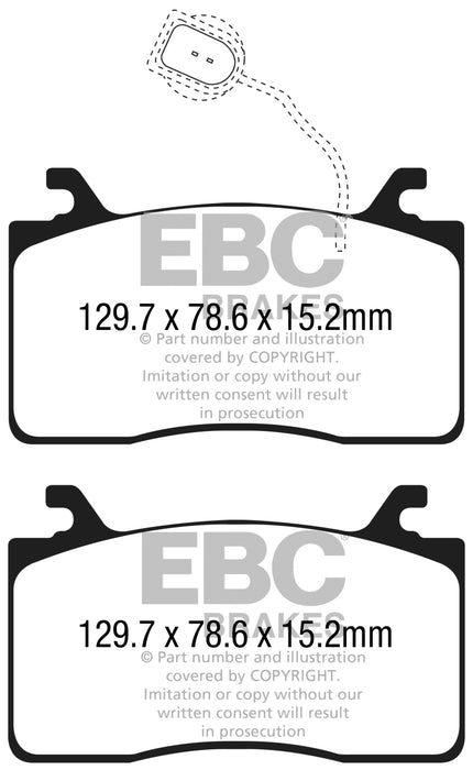 Ebc Ultimax2 Brake Pad Sets UD2052