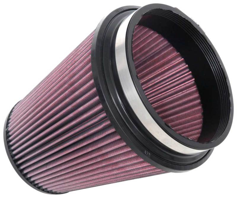 K&N Universal Clamp-On Air Intake Filter: High Performance, Premium, Washable, Replacement Filter: Flange Diameter: 6 In, Filter Height: 8 In, Flange Length: 0.625 In, Shape: Round Tapered, Ru-1044Xd RU-1044XD
