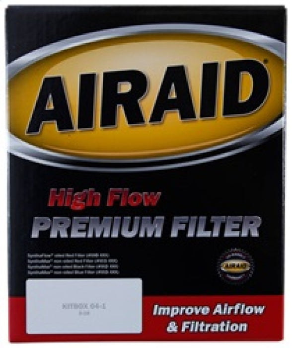 Airaid Universal Clamp-On Air Filter: Round Tapered; 6 Inch (152 Mm) Flange Id; 6 Inch (152 Mm) Height; 7.25 Inch (184 Mm) Base; 5 Inch (127 Mm) Top 703-469