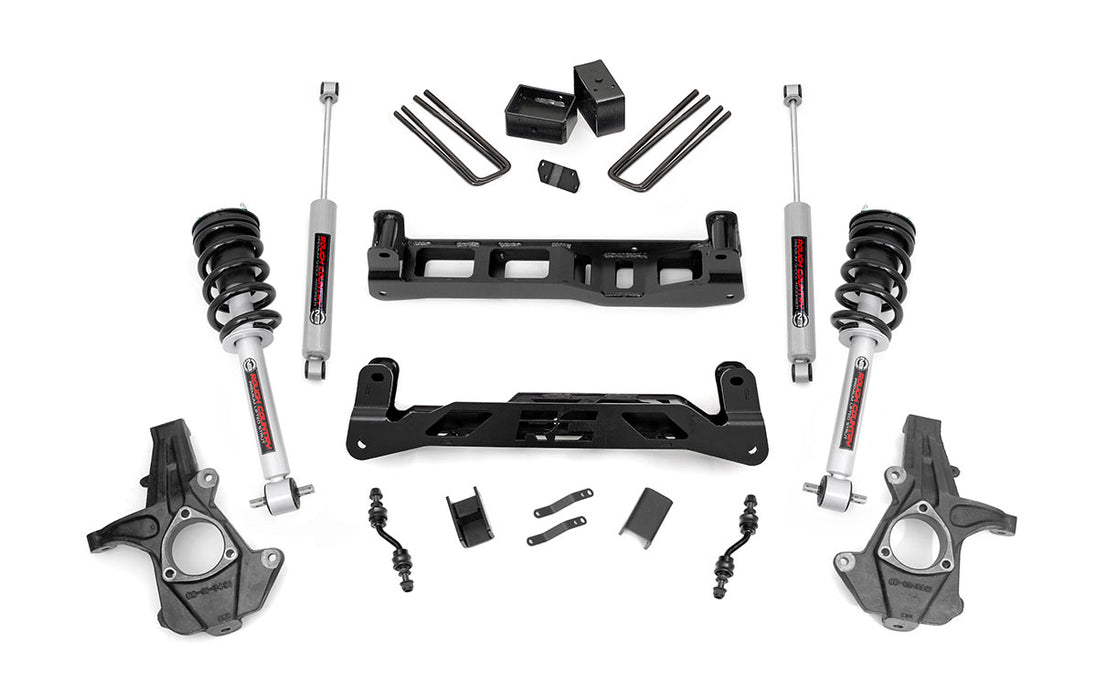 Rough Country 5" Lift Kit Alu/Stamp Steel N3 Struts Chevy/Gmc 1500 (14-18) 24834