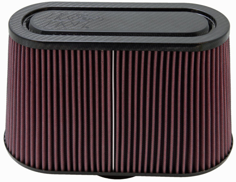K&N Universal Air Filter: High Performance, Premium, Replacement Filter: Flange Diameter: 3.875 In, Filter Height: 7 In, Flange Length: 0.9375 In, Shape: Oval Straight, Rp-5103 RP-5103