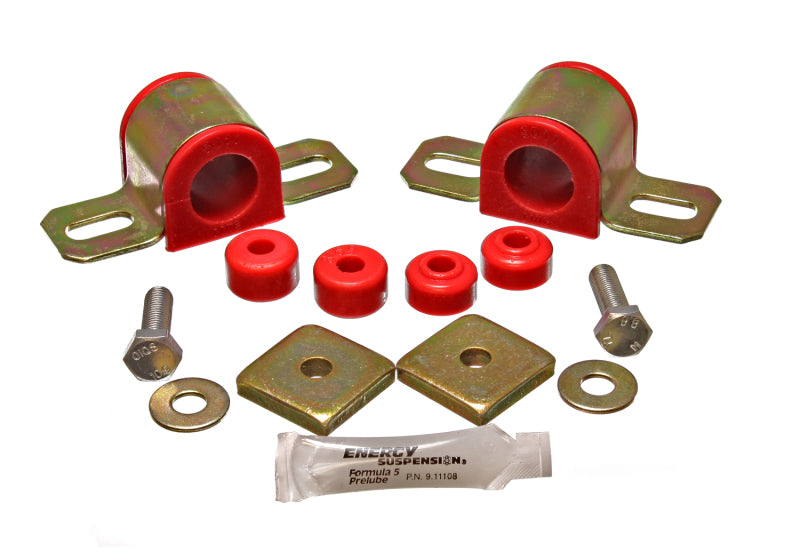 Energy Suspension 95-98 Compatible with Nissan 240SX (S14) Red 27mm Front Sway Bar Frame Bushings (Sway bar end link 7.5114R