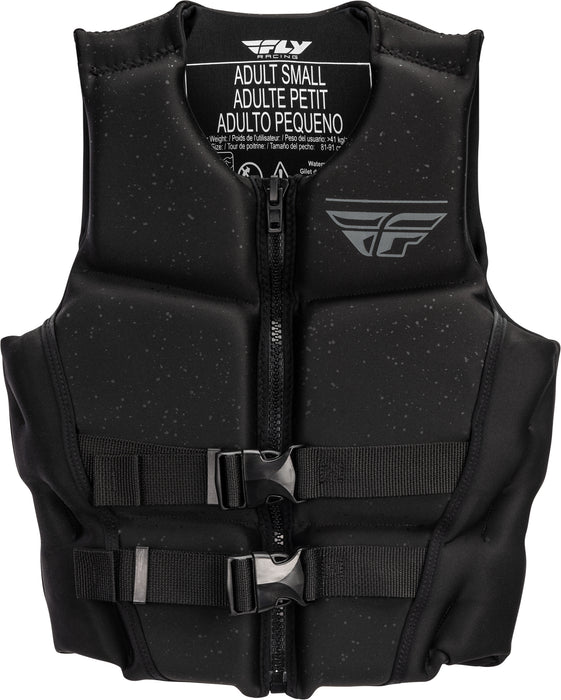Fly Racing Women's Neoprene Life Vest (Black, Large)