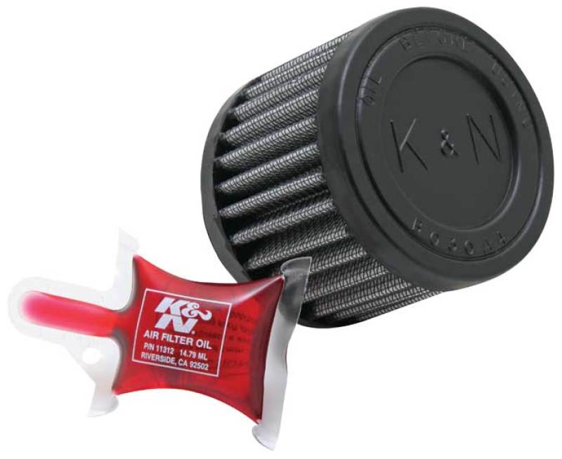 K&N Universal Clamp-On Air Intake Filter: High Performance, Premium, Washable, Replacement Filter: Flange Diameter: 1.6875 In, Filter Height: 2.5 In, Flange Length: 0.625 In, Shape: Round, Ru-1130 RU-1130
