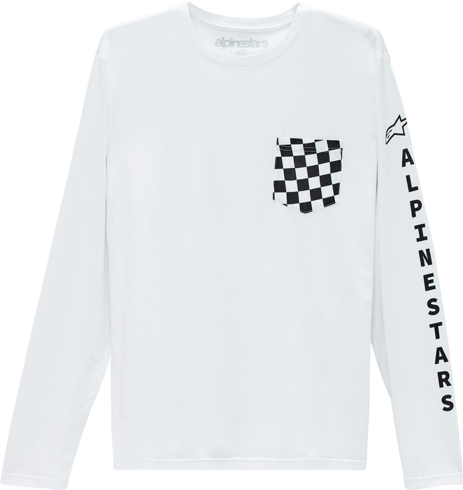 Alpinestars Check Ls Tee White Sm 1213-74020-20-S