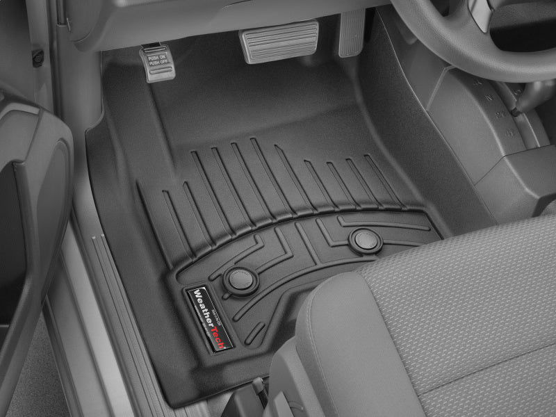 WeatherTech 19-23 Ram 4500/5500 Vinyl Front FloorLiner Black (Crew Cab w/PTO) 4416581V